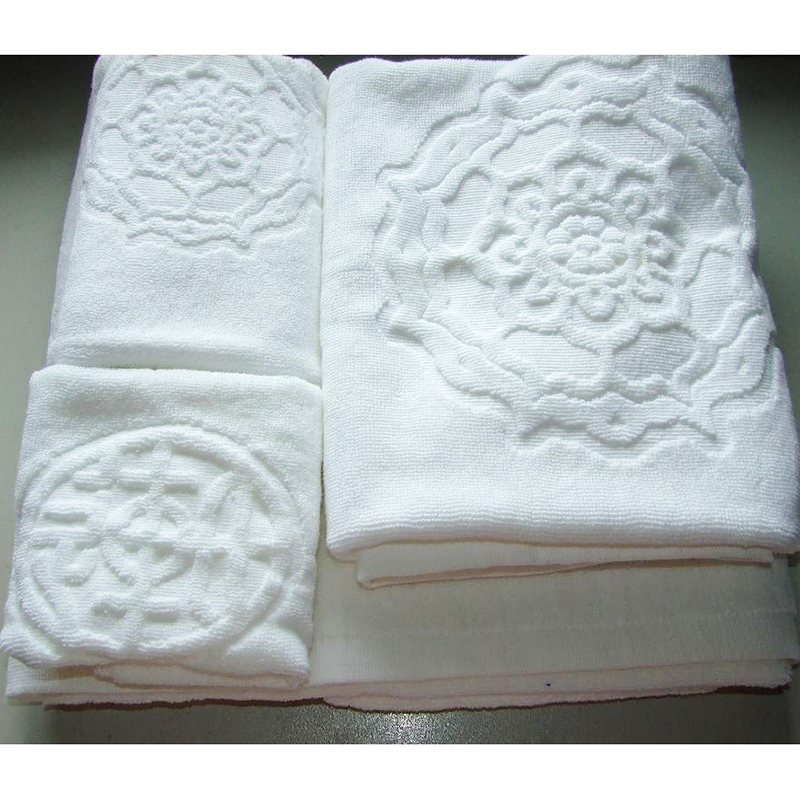 100% cotton jaquard towel