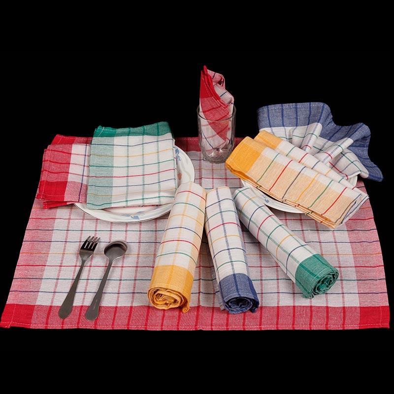 multi check kitchen towel